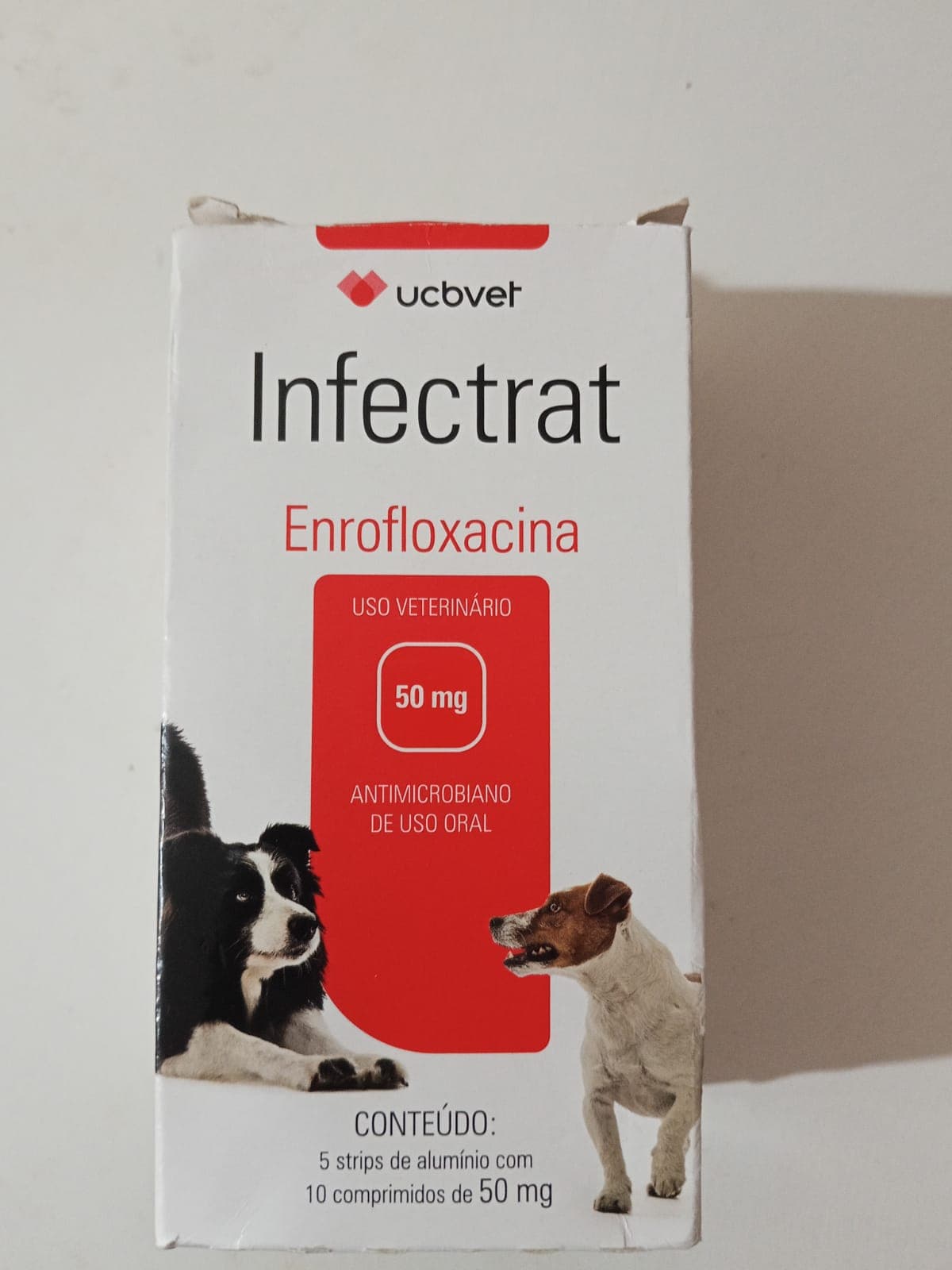 Infectrat UCBVET - Antibiótico de Amplo Espectro para Cães e Gatos